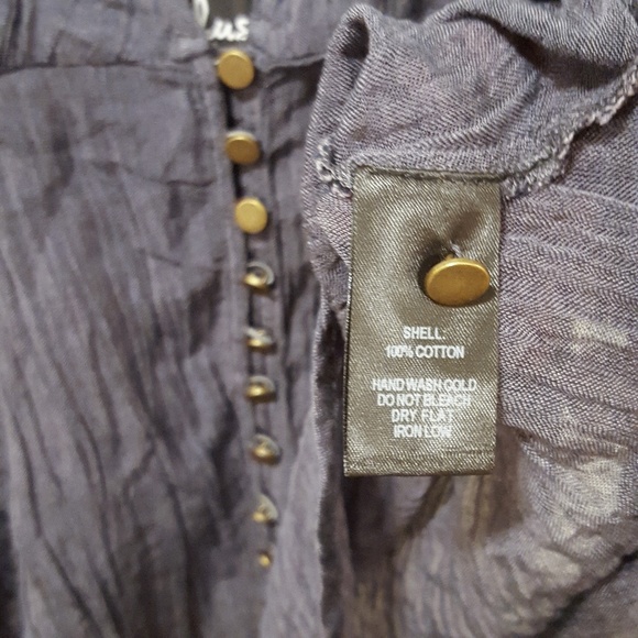 NWT Lulu's Catamaran Denim Blue Tank Top - Picture 5 of 8